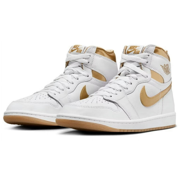 Women's Jordan 1 Retro High OG White/Metallic Gold (FD2596