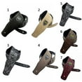 thumbnail image 4 of Adjustable Leather Guitar Strap Embossed for Acoustic Electric Guitar Strap Band to Any Player, 4 of 4