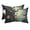 DarkGreen Yellow Orange, variant on Outdoor Head Pillow,Farm Gnomes Love Sunflower Waterproof Neck Throw Pillowcase with Elastic Strap&Insert,Retro Pastoral Theme Cushion Cases for Beach Pool Chaise Chair,1 Pack