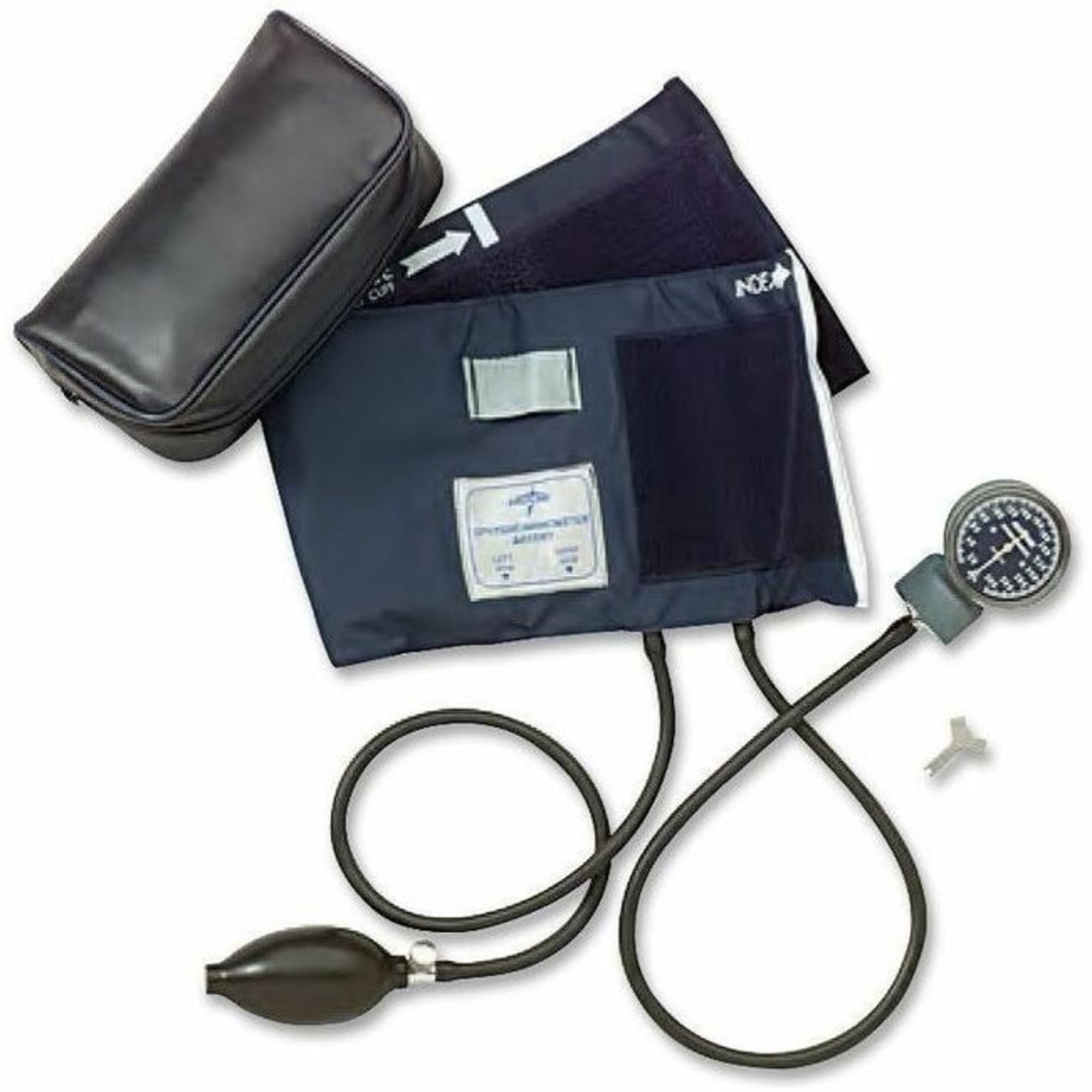 Medline, MIIMDS9410, Handheld Aneroid Sphygmomanometer, 1 Each, Blue