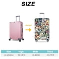 thumbnail image 2 of funda de maleta,Estuche de viaje elástico para equipaje Estuche de viaje Se adapta a la mayoría de las fundas de estuches de viaje (M) Adepaton BST3001661-3, 2 of 6