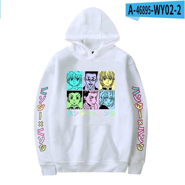 Full-time Hunter Hisoka Anime Surrounding Loose Plus Size Hooded Sweater Sweatshirt Fall Winter Student Style