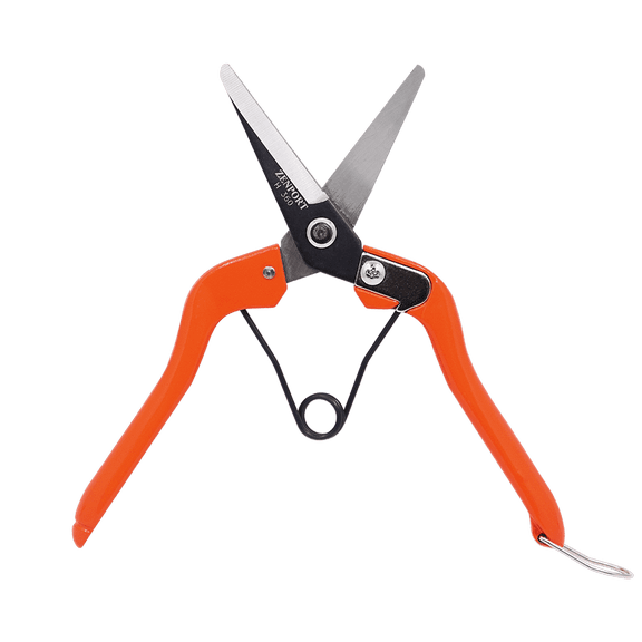 Zenport H360 Heavy Duty Thinning Shear, 2 Inch Carbon Steel Blades, Orange - 12 Pack