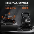 thumbnail image 6 of 12Pcs-Adjustable Deck Support Pedestal, Plastic Adjustable Deck Foundation Base, Height Adjustment Raising from 1-3/16" to 2-3/8, 6 of 8