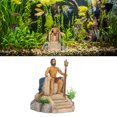 thumbnail image 3 of Adornos De Acuario De Estatua De Personajes, Simulación De Adornos De Estatua De Rey Cómoda, Duradera Y Segura Para Agua Salada, 3 of 7