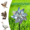 thumbnail image 5 of MOQIN Sparkly Rainbow Pinwheels, Reflective Wind Spinner for Yard and Garden with Stakes, Decor Windmill to for Lawn and Patio 21 in, 5 of 9