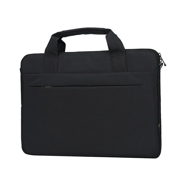 Laptop Sleeve 15.6 Inch Shoulder Strap Laptop Bag Mens and Womens Portable Shoulder Bag Inner Sleeve Bag 15.6 Inch Waterproof Fashion Tablet Bag Black Shoulder Strap Pad Laptop Shoulder Bag