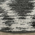 thumbnail image 3 of SAFAVIEH Adirondack Valentin Geometric Area Rug, Charcoal/Ivory, 4' x 4' Round, 3 of 6