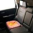 thumbnail image 4 of Lingouzi Heated Car Seat Cushion, Constant Temperature Effect, 2v Usb Portable Heated Seat Cushion for Car Back Massager for Driving, Heating and Ventilation Function Winter Driving, 4 of 6