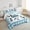 Blue White, variant on Cute Snowman Comforter Set Twin Cartoon Christmas Bedding Set Christmas Blue Buffalo Plaid Grids Bed Comforter Set Snowflake Snowflake Quilt Duvet Room Decor 2 Pcs