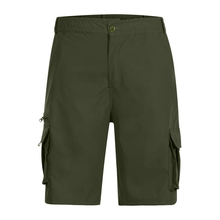 【KOOLOSET】Bunker Cargo Bermuda Pants JMKQLZ Men's Long Cargo Shorts Casual Below Knee Shorts