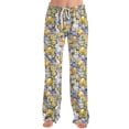 thumbnail image 6 of Easter Women's Pajamas Pants Cute Bunny Graphic Holiday Long Pajama Pants Easter Jogger Wide Leg Sleepwear Pants, 6 of 6