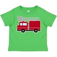 thumbnail image 3 of Inktastic Red Firefighter Fire Truck Boys or Girls Toddler T-Shirt, 3 of 5