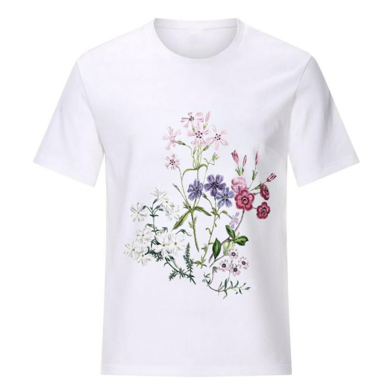 Tee-Shirt sport Femme Floral Eco-responsable