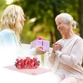 thumbnail image 2 of JJKBVCLO MOM3d Three Greeting Card Paper Sculpture Thank You Card Students Send Mom Blessing Card Gift Day Greeting Card Day Gift, 2 of 4