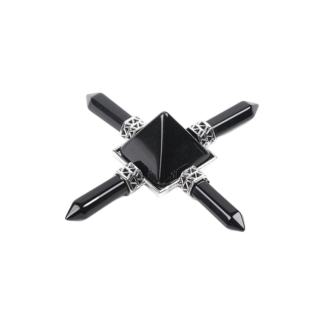 Minnieouse Decoración de de cobre electrochapa portátil antioxidante Universal de moda brillante decoración de adorno de Bar de oficina para el Ropa, zapatos y accesorios Miscelánea Negro Minnieouse AP015192-02