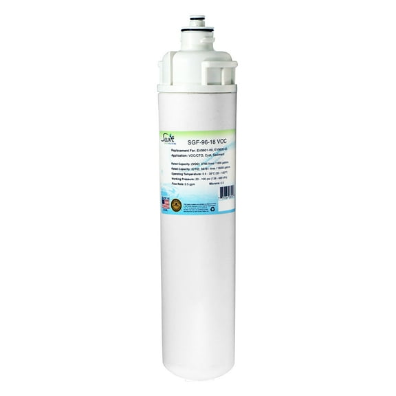 Swift Green Filters SGF-96-06 VOC-L-S-B Replacement Water Filter for Everpure EV9618-07,1 Pack