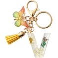 thumbnail image 1 of Letter Keychain,26 Letters A-Z Decorative Letter Keychain,Name Keychain for Women Girls Men Teenager Gift, 1 of 2