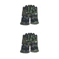 thumbnail image 1 of Qarigey Guantes para niños Guantes de esquí impermeables Unisex Moda Grueso Ajustable Guante de esquí transpirable para ciclismo al aire Verde 2Conjunto, 1 of 6