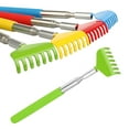 4pack Retractable Telescoping Back Scratchers Stainless Steel with Non