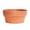 L, variant on Terracotta Style Plastic Plant Pot With Drainage Hole Shallow Succulent Planter For Indoor Outdoor Garden Bonsai 6.30 x 6.30 x 3.35 Inches