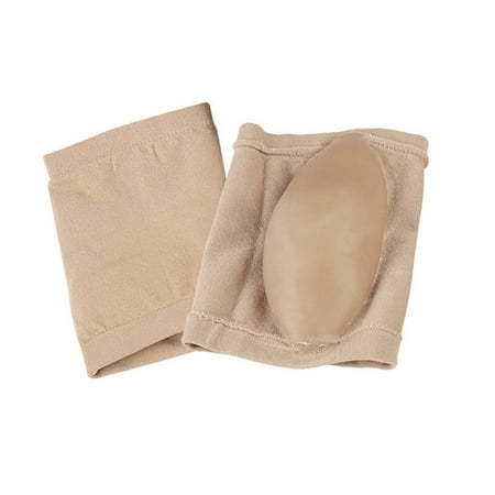 

1 Pair Heel Silk Stockings Anti-crack Gel Socks Breathable Heel Protectors Moisturizing Socks Ankle Socks (Khaki)