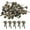 Bronze, variant on 200 Pcs Silver Round Head Fasteners,Mini Split Pins,Brass Brad Paper Fasteners,Metal Craft Pushpin,Scrapbooking Decorative Studs,for Art Crafting DIY Projects Accessories (0.3 x 0.6 Inch)