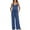 506_Blue, variant on Jxximdong Pajamas for Women SetSummer 2 Piece Sets Casual Sleeveless Top Long Pants Suits Blue Loungewear L