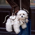 thumbnail image 3 of mdesiwst Pet Carrier Tote Bag Breathable Pet Carrier Sling Adjustable Full-Body Harness Crossbody with Pocket for Small Dogs, 3 of 7