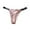 Rose Gold, variant on Xijirk Panties for Women,Low Rise Thong Underwear Soft Breathable Satin Seamless Panties Letter Waistband for Everyday Casual Wear,Womens Underwear,Coffee,M