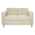 thumbnail image 2 of OSP Home Furnishings Pacific LoveSeat In Cream Fabric, 2 of 5