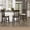 Antique Black, variant on iNSPIRE Q Sheena Transitional Linen Swivel Counter Height Bar Stools, Antique Sage