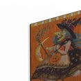 thumbnail image 2 of Luxe Metal Art 'Witch' by David Galchutt, Metal Wall Art, 12"x16", 2 of 7