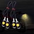 thumbnail image 4 of SUTENGDA LED Turn Signals Motorcycle Amber 12V Universal Fit Aluminum Blinker Super Bright Scooter Dirt Bike 4 Pack, 4 of 10