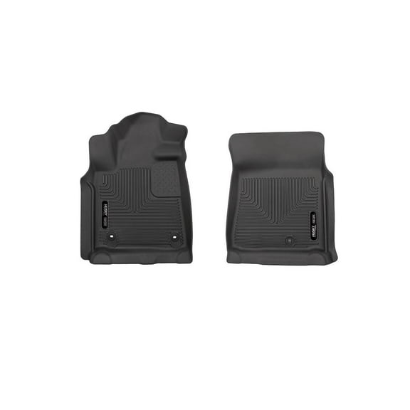 Husky Liners 53711 X-Act Contour Front Floor Liners Black Fits 2012-2022 Toyota Sequoia, 2012-2021 Tundra CrewMax & Double Cab, 2012-2017 Regular Cab