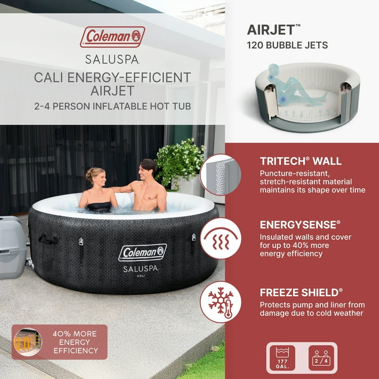 Coleman - ☆happy☆’s shop Coleman 70.87-in x 25.98-in 7-Person Inflatable Round Hot