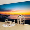 thumbnail image 6 of Wallpaper Ventura Pier Peel and Stick Wall Murals 100"H x 144"W Removable PVC Wall Paper Self-Adhesive Wall Paintings Art Decor for Bedroom Living Room, 6 of 7