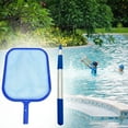 thumbnail image 1 of Leaf Debris Spa Swimming Pool Net Swimming Pool Cleaning Three Pole Shallow Net, 1 of 4
