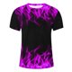 thumbnail image 4 of Camisetas de Cuello de la Tripulación de los Hombres de Verano Redondo Cuello Impreso Camiseta, Top Atlético de Secado Rápido Casual para los Hombres, 4 of 5