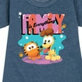 thumbnail image 3 of Garfield - Family Is Everything - Toddler & Youth Girls Fleece Dress, 3 of 5