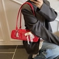 thumbnail image 2 of Bolso nicho de estilo francés de alta calidad, moderno pañuelo de seda con lazo, versátil bolso para debajo del brazo, sencillo y elegante bolso de hombro tipo baguette., 2 of 5