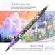 thumbnail image 2 of Set de rotuladores artísticos TOSHARE Double Brush, 72 colores, para niños y adultos, 2 of 8