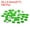 Green, variant on Uxcell 25mm Flat Back Round Acrylic Rhinestones, 100 Pack Plastic Circle Gems for Jewelry Making Costume, Blue