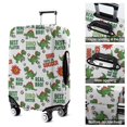 thumbnail image 5 of White Cartoon Soccer Dinosaurs Pattern Luggage Cover Fashion Suitcase Cover Baggage Covers Fit 25-28 Inch Luggage (Go Travel), 5 of 5
