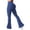 Navy Blue, variant on Flare Leggings with Pockets for Women Scrunch Workout Leggings Butt Lifting Gym Yoga Pants Work Pants Black S