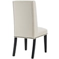 thumbnail image 2 of Modern Contemporary Urban Design Dining Kitchen Room Side Chair, Set of Two, Fabric, Beige, 2 of 4