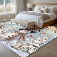 thumbnail image 4 of Large Area Rugs for Living Room Bedroom, Christmas Snowman 8'x10' Rug Washable Carpet Runner Indoor Outdoor, Xmas Tree Snowflake Eucalyptus Non Slip Floor Mats Rug for Kitchen, Patio, 4 of 8