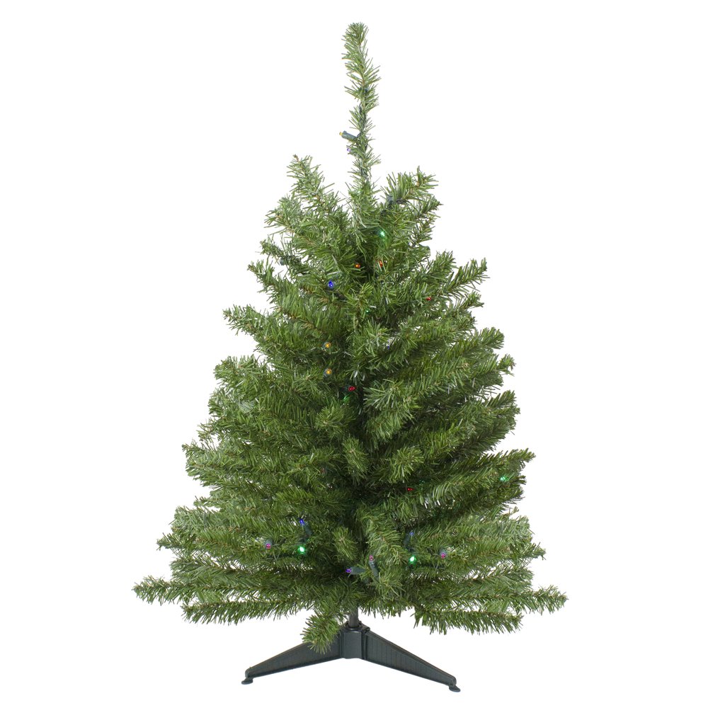 Northlight 3' Prelit Artificial Christmas Tree Canadian Pine