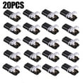 thumbnail image 1 of 20 Pcs Connecteurs de Fil Double-Fil Connecteur Enfichable 2 Broches 2 Voies Connecteurs de Fil LED Rénovation Outil DIY Accessoires, 1 of 12