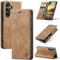 thumbnail image 1 of Leather Phone Case with Card Holder and Stand for Galaxy S25 - Premium Quality Cover, 1 of 5